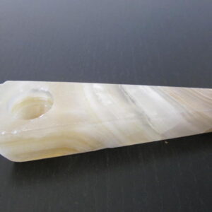 best large brown clear stone pipes