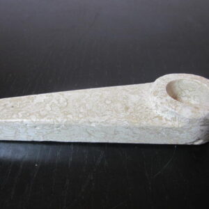 big light brown stone pipe