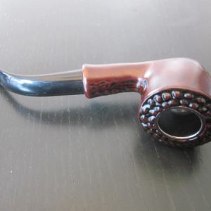large dark wood looks pipe