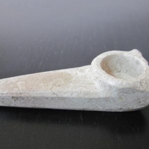 red color weed onyx stone pipe