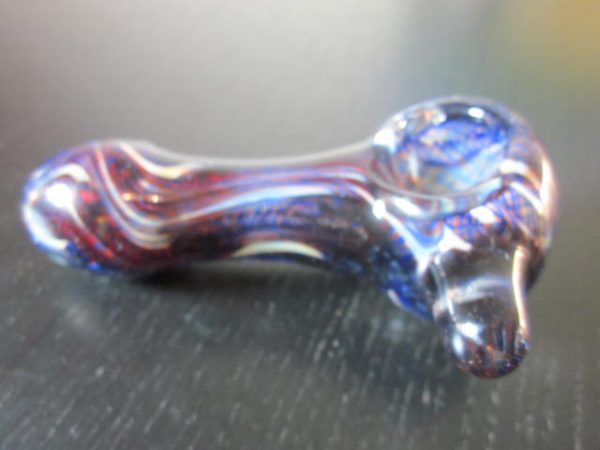 glass smoking pipe, marijuana