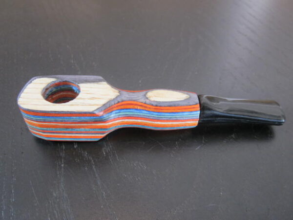 amazing colorful wood pipe