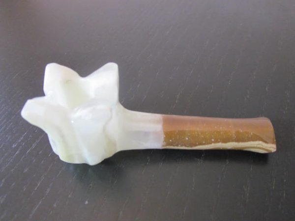 best brown and white stone pipe