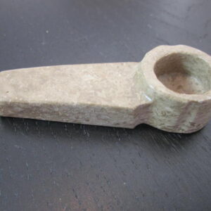Red white color natural stone smoking weed pipe
