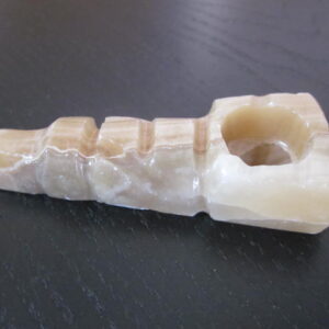 best clear brown midsize stone pipe