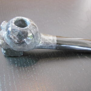 black and gray big size stone pipe