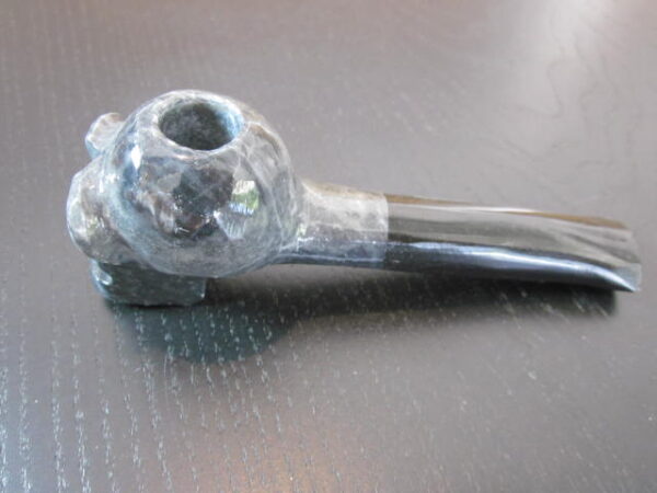 black and gray big size stone pipe