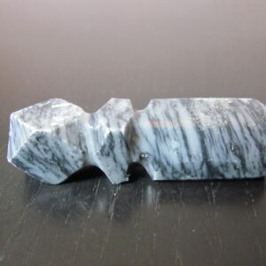 Natural black stone smoking blunts holder