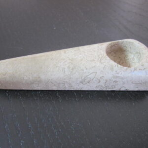 brown onyx stone pipe midsize