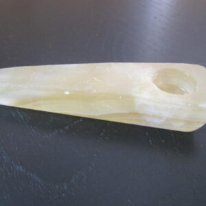 clear large stone pipe