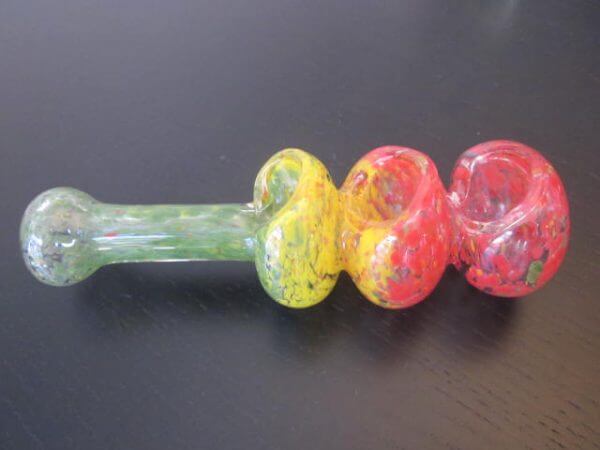 colorful glass pipe