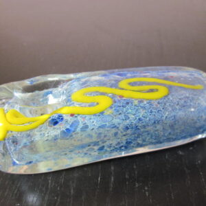 colorful large glass pipe for weed use