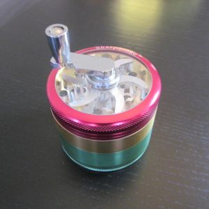 colorful marijuana smoking grinder