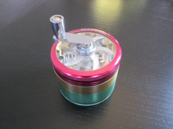 colorful marijuana smoking grinder