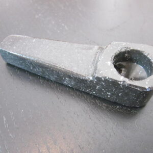 great black color mid size stone pipe