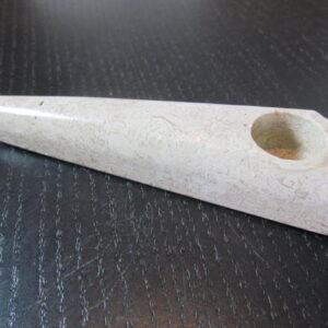 great large brown stone pipe