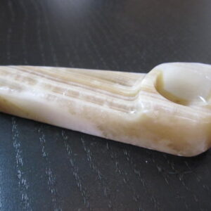 great mid size clear stone pipe
