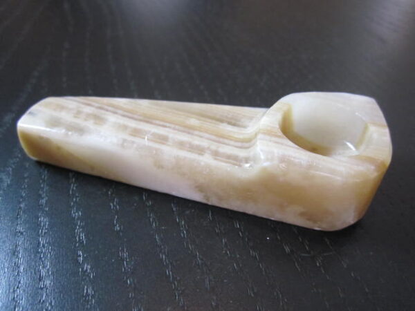 great mid size clear stone pipe
