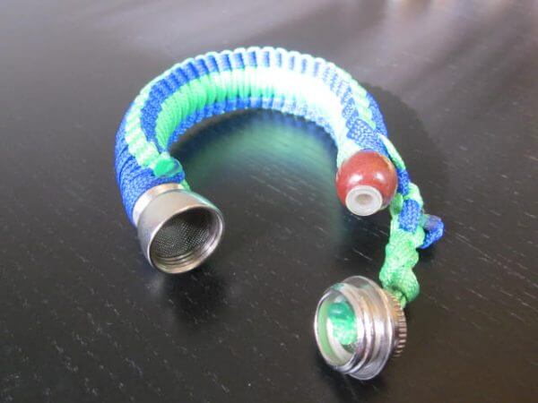 green color smoking pipe bracelet style