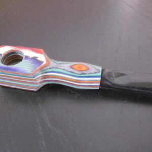 hot colorful wooden pipe