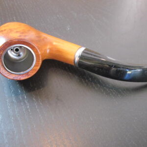 Simply light color wood look smoking pipe