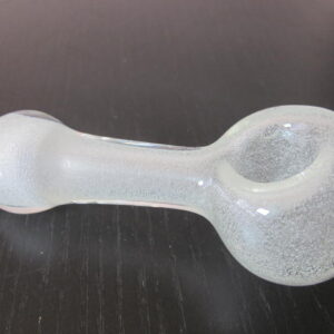 mid size clear glass pipe