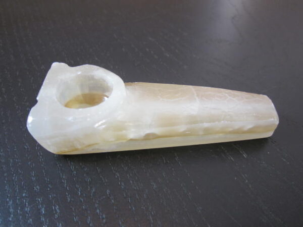 mid size clear stone pipes
