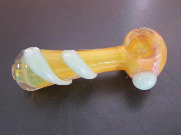 mid size colorful glass pipe