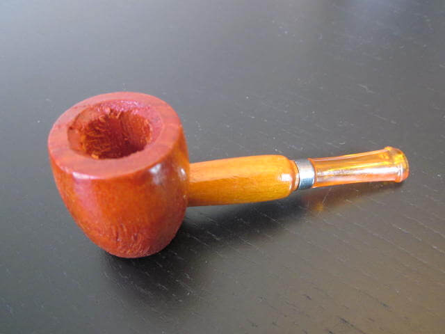 mini maple wood pipe