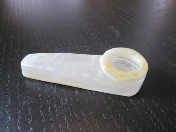 mini size clear onyx pipe