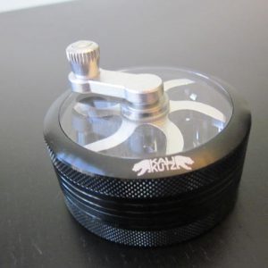 new black marijuana grinder