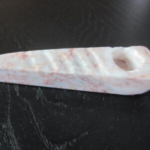 Amazing red organic stone smoking pipe for weed