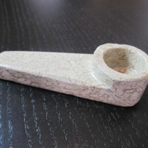 new mid size brown stone pipe