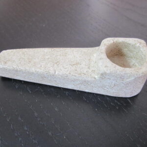 new midsize brown color stone pipe