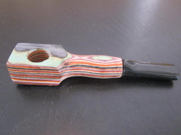 new multi color wood pipe