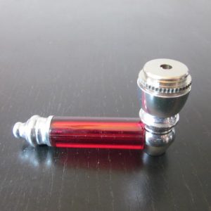 new red color metal pipe