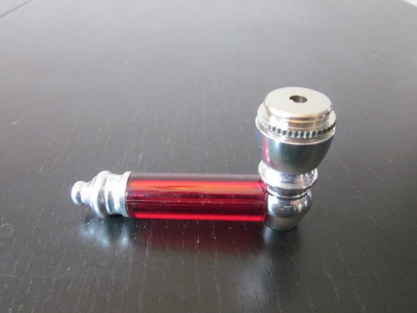 new red color metal pipe