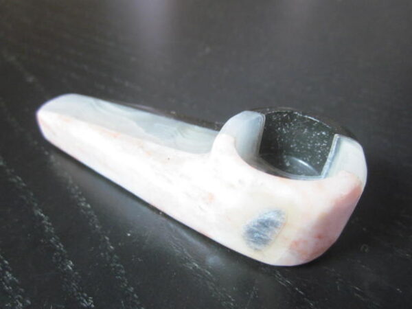 nice colorful onyx smoking pipe