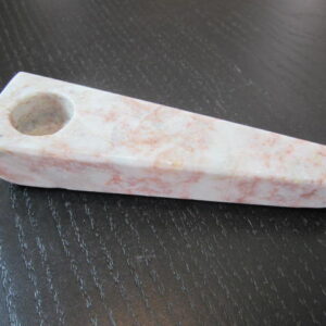 Best large red color organic onyx stone smoking pipe