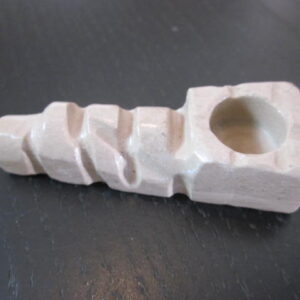 Mini brown onyx stone smoking weed pipe