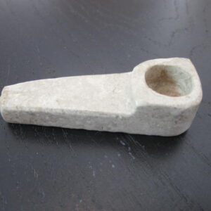 small size brown onyx pipe