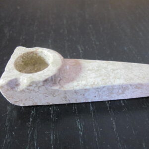 small size brown onyx pipe