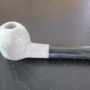 super large white and black pipe